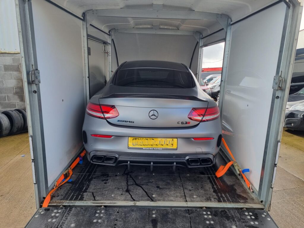 Mercedes C63S transportation